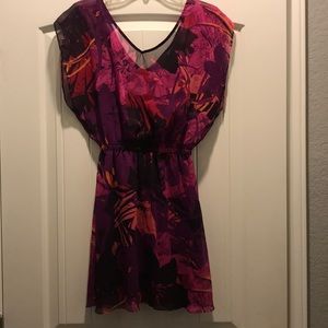 See through top with spaghetti cami under